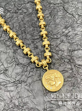 男女通用中古文艺复古简约项项链