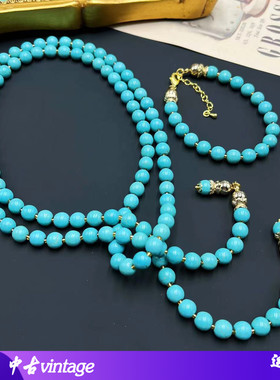 石头项链圆珠链青岛中古vin项链