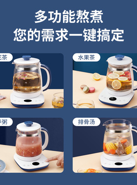 正品养生壶煮茶器黑茶蒸汽泡茶多功能蒸茶壶保温花茶喷淋式热水壶