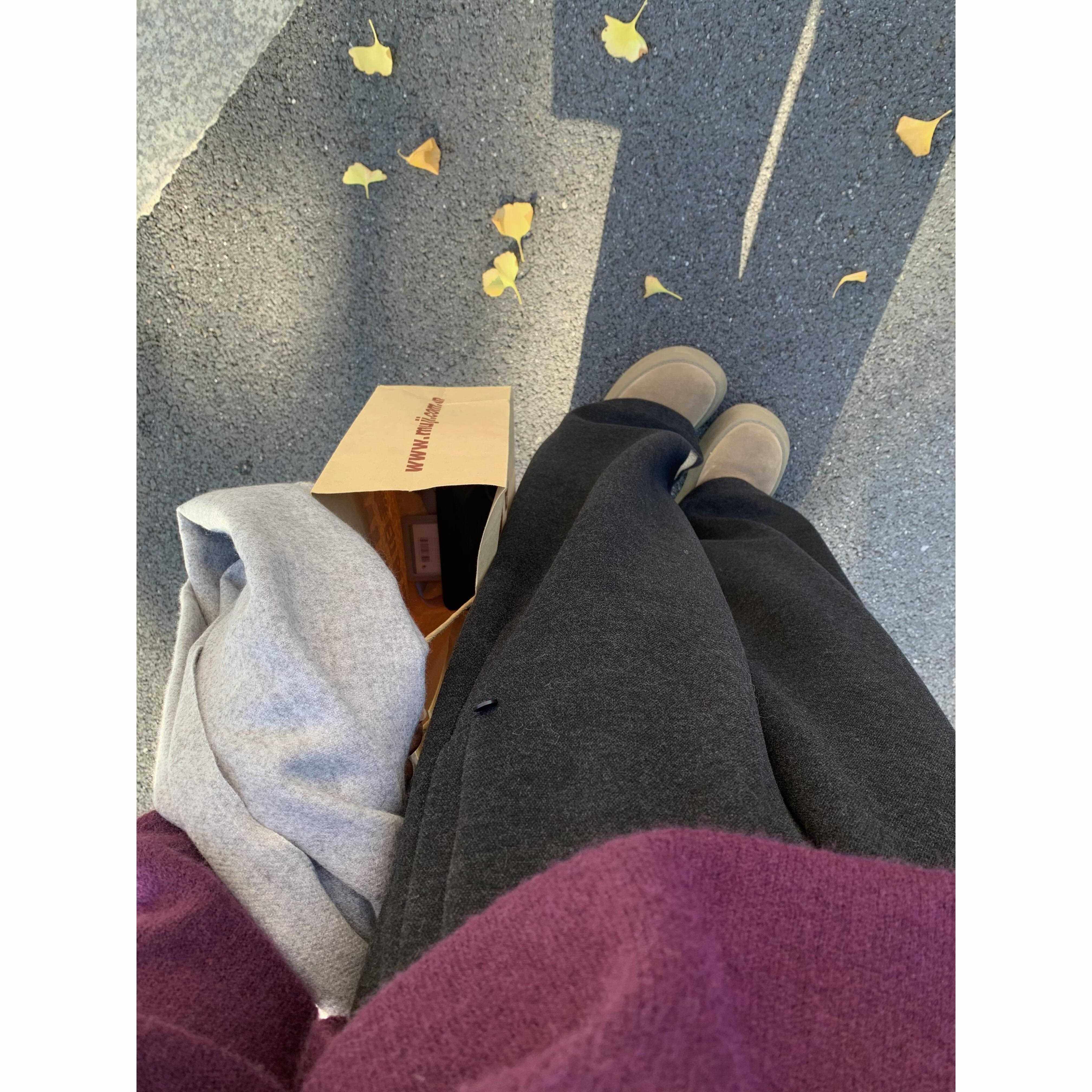 毛呢休闲直筒裤女大码秋冬加绒加厚胖妹妹宽松显瘦磨毛运动阔腿裤,淘宝优惠券,粉丝福利购,淘宝优惠卷