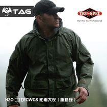 TRU-SPEC Iron Card H2O Waterproof Outdoor Coat Jacket Tactical Hard Shell Grip Suede Liner Warm generation ECWCS