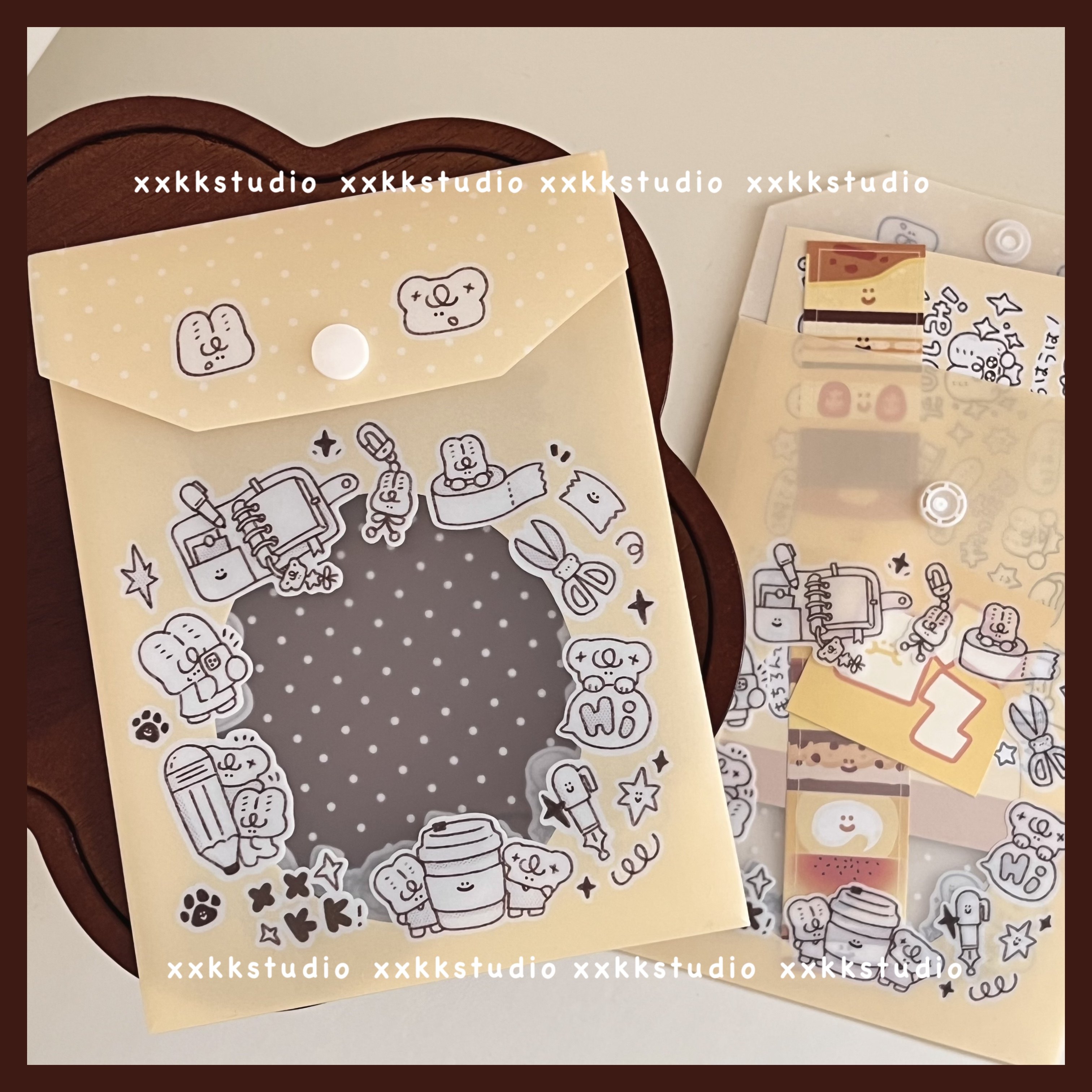 xxkk炫炫酷酷丨原创M5A7磨砂活页袋,淘宝优惠券,粉丝福利购,淘宝优惠卷