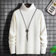 Men's new style pullover turtleneck sweater
