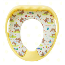 Corée du Sud Importations Beny Bear Cartoon Little Bear toilettes pour enfants Séance de toilettes pour enfants avec accoudoirs non glissés