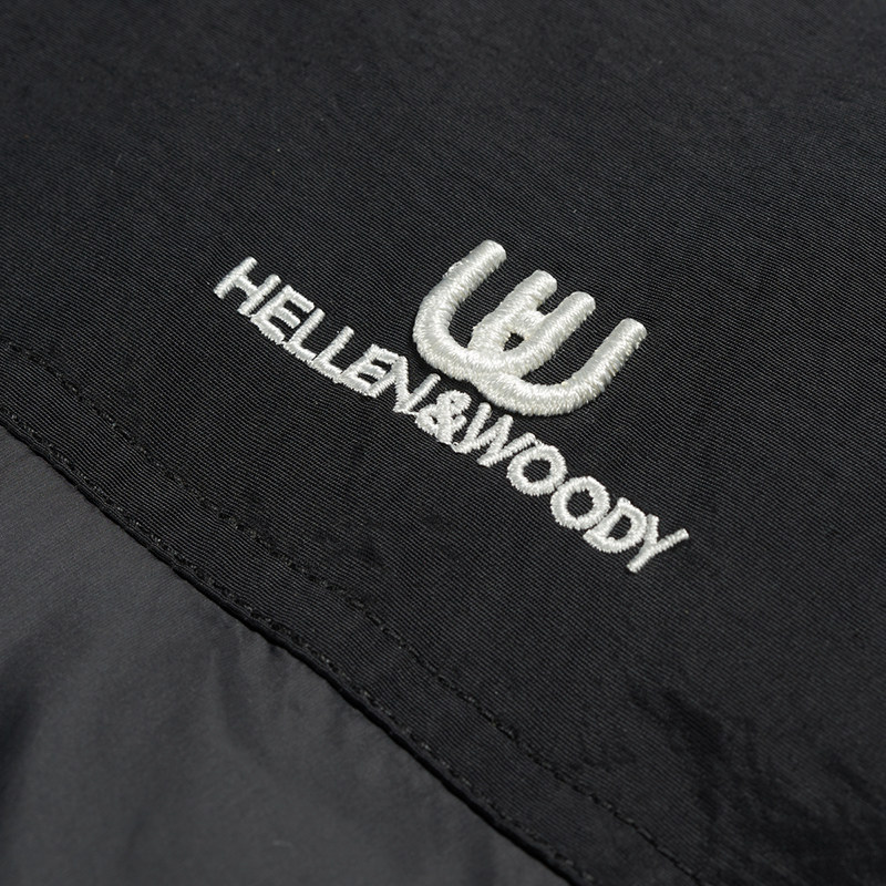 HW男装法国高端90白鸭绒户外冬季新款连帽立领防水加厚男士羽绒服