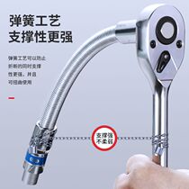 New universal adapter lengthened spring sleeves 360 degrees electric pull connecting bending rods electric wrench accessories Grand total