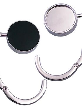 1Pc Portable Folding Alloy Purse Handbag Bag Hanger Hook Hol