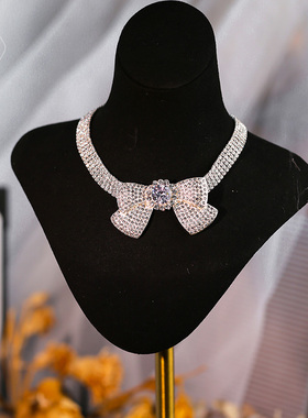 韩式新娘轻奢高级婚纱颈链