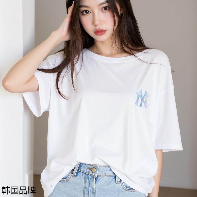 【自营】MLB美职棒短袖男装女装情侣波普老花服休闲服时尚运动T恤,淘宝优惠券,粉丝福利购,淘宝优惠卷