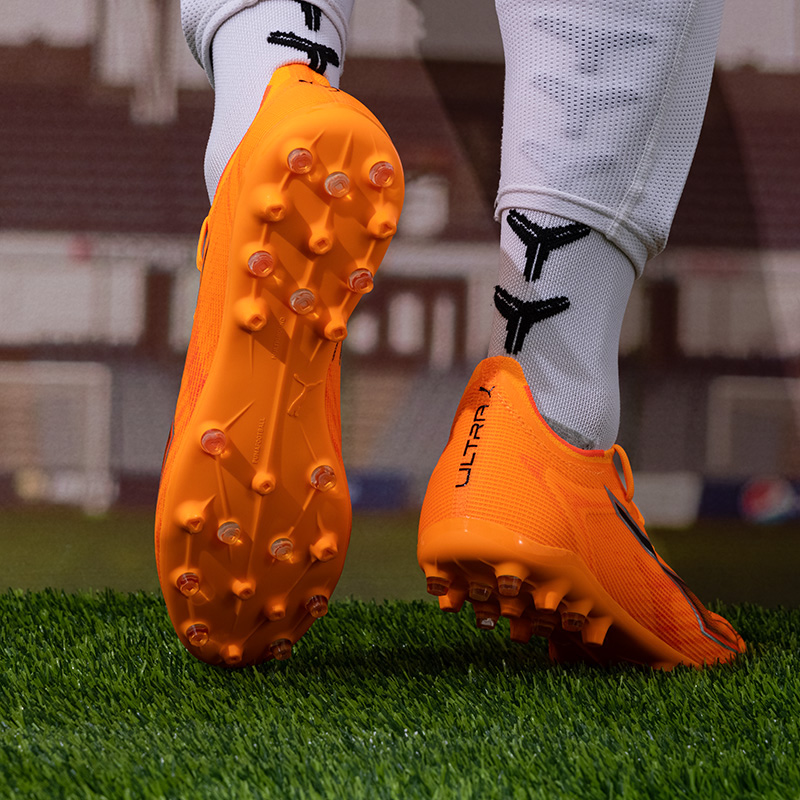 【自营】Puma彪马足球鞋男鞋女鞋新款运动鞋轻便低帮缓震MG钉鞋 - 图2