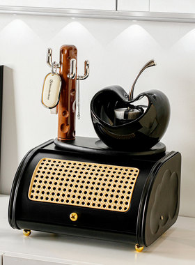 高级感玄关钥匙收纳摆件装饰摆件