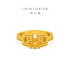 Chow Tai Fook Heritage Golden Age Heritage Series Pattern Pure Gold Ring F239121 Gift