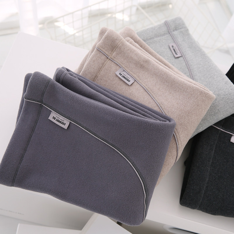 加绒加厚孕妇外穿潮妈高腰打底裤 夏娜莎孕妇打底裤