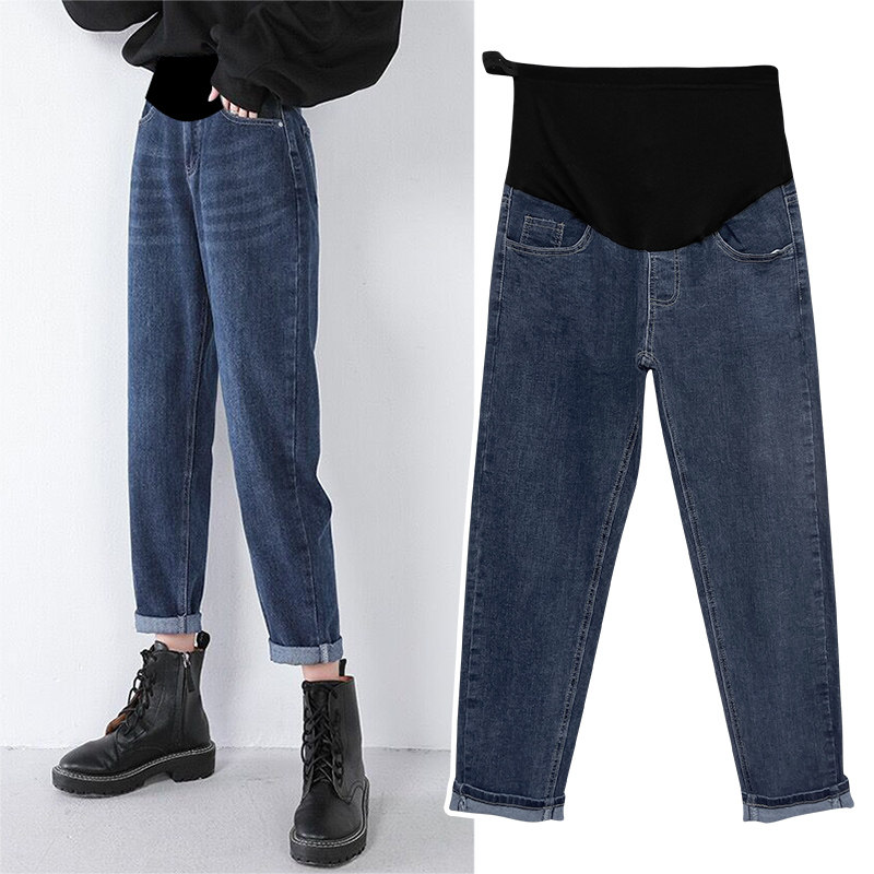 春秋孕妇裤子 夏娜莎孕妇直筒裤