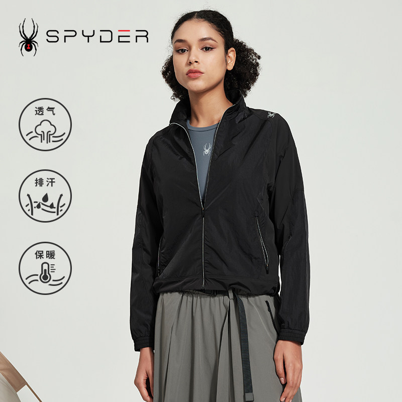SPYDER新品女子TRAINING运动夹克户外休闲时尚外套24CS110W,淘宝优惠券,粉丝福利购,淘宝优惠卷