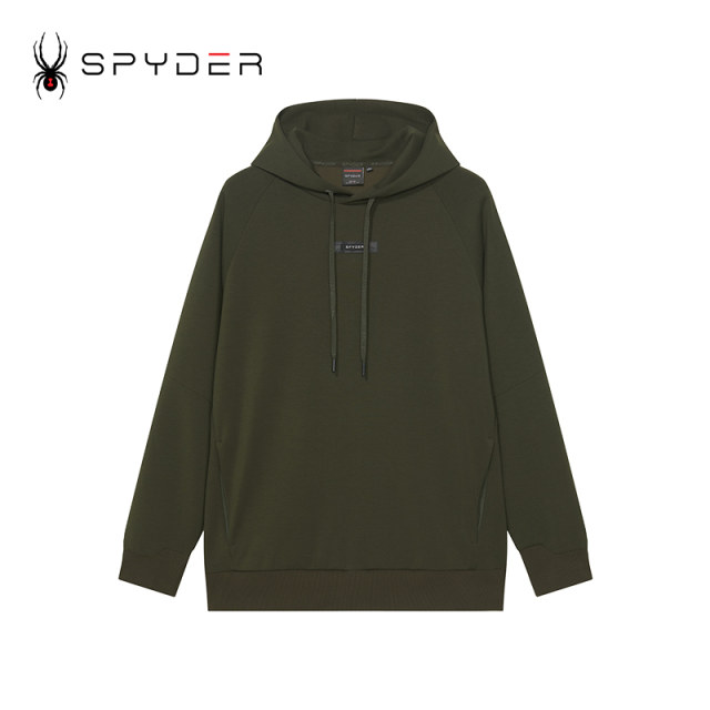 ເສື້ອຢືດ hooded ງ່າຍດາຍຂອງຜູ້ຊາຍ spider ດູໃບໄມ້ລົ່ນແລະລະດູຫນາວ