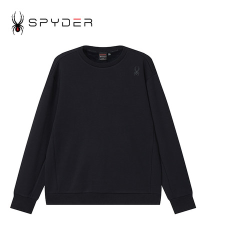 SPYDER新品男子户外休闲加绒卫衣SKI LIFE秋冬圆领上衣23MR315M - 图3