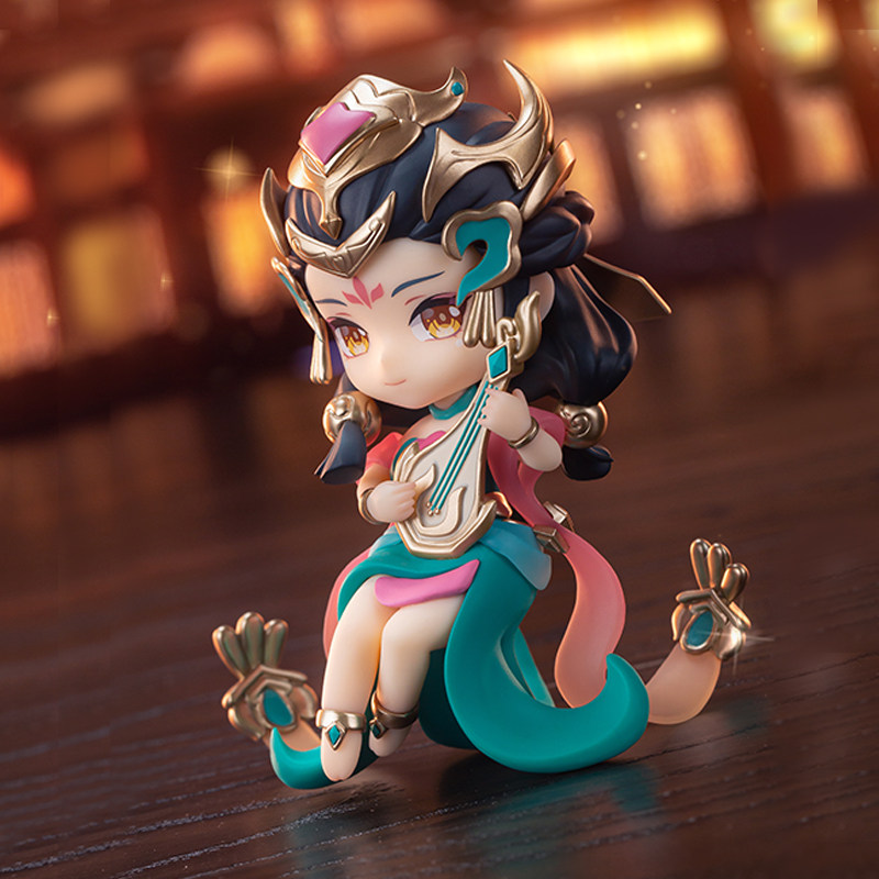 王者荣耀手办王者荣耀官方正版 霓裳风华杨玉环 Q版手办模玩游戏周边二次元