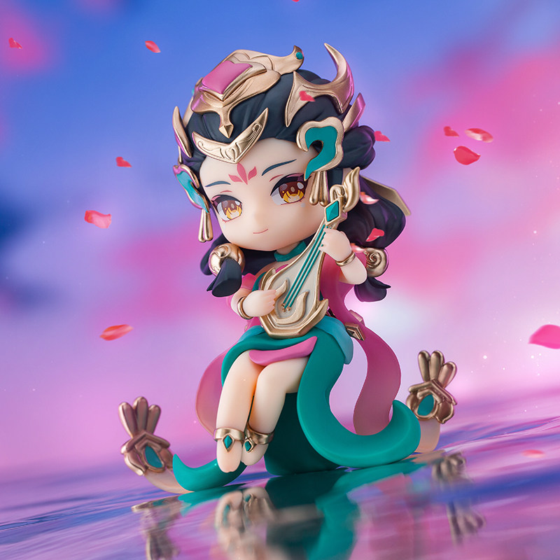 王者荣耀手办王者荣耀官方正版 霓裳风华杨玉环 Q版手办模玩游戏周边二次元