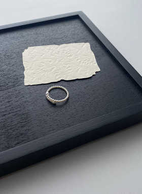 极细叠戴百搭小众戒指环温柔