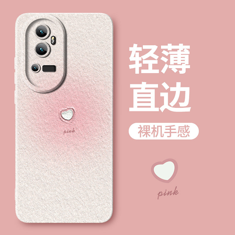 适用opporeno11手机壳reno硅胶10全包pro新款6女7高颜+值8防摔por的0pp0软opp0高级se感十2/2z/3/4/5reno9软g - 图1