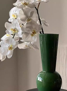 木工小舅 轻奢ins陶瓷花瓶插花摆件高级感小众高颜值家居装饰花器