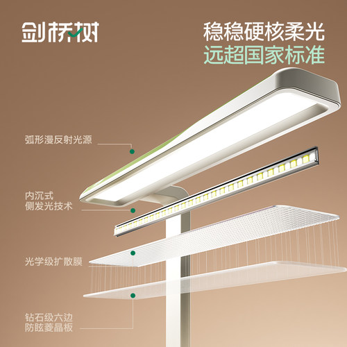 剑桥树坐姿矫正器学生桌面款防低头小学生读写护眼台小学儿童学习支架作业写字姿势矫正视力正姿桌面神器官方 - 图2