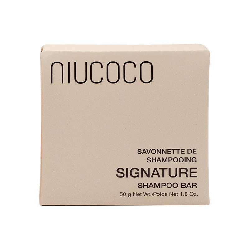 NIUCOCO椰油固体洗发水无皂基洗发皂50g≈450ml