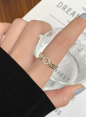 轻奢高级感小众设计饰品戒指