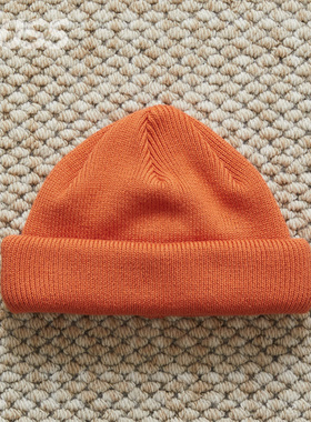现货 RACAL ROLL KNIT CAP 日产透气速干复古休闲针织冷帽瓜皮帽