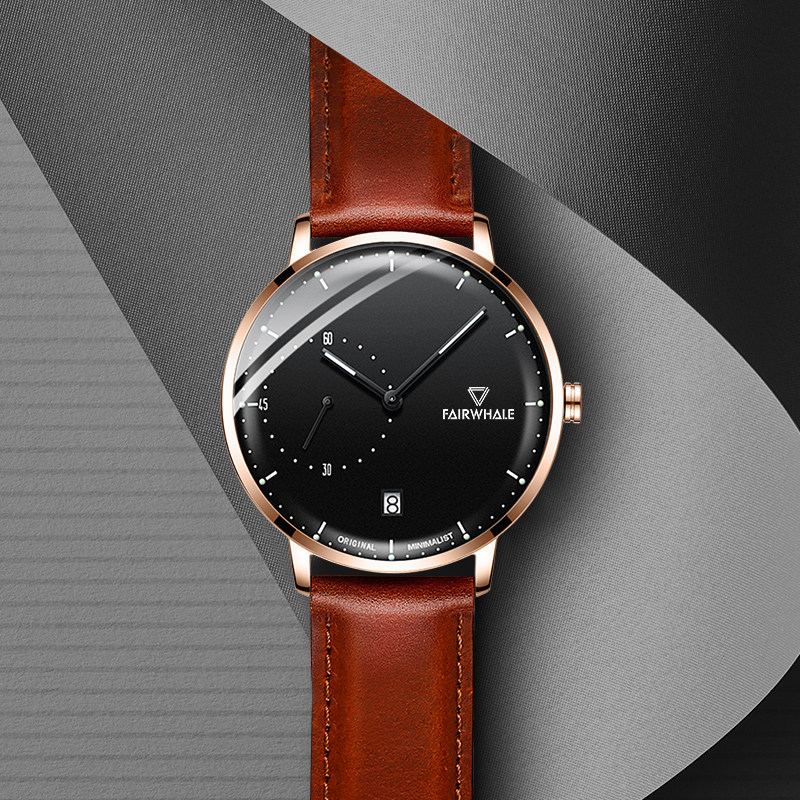 马克华菲2021新款夜光防水氚气男士 马克华菲手表国产腕表