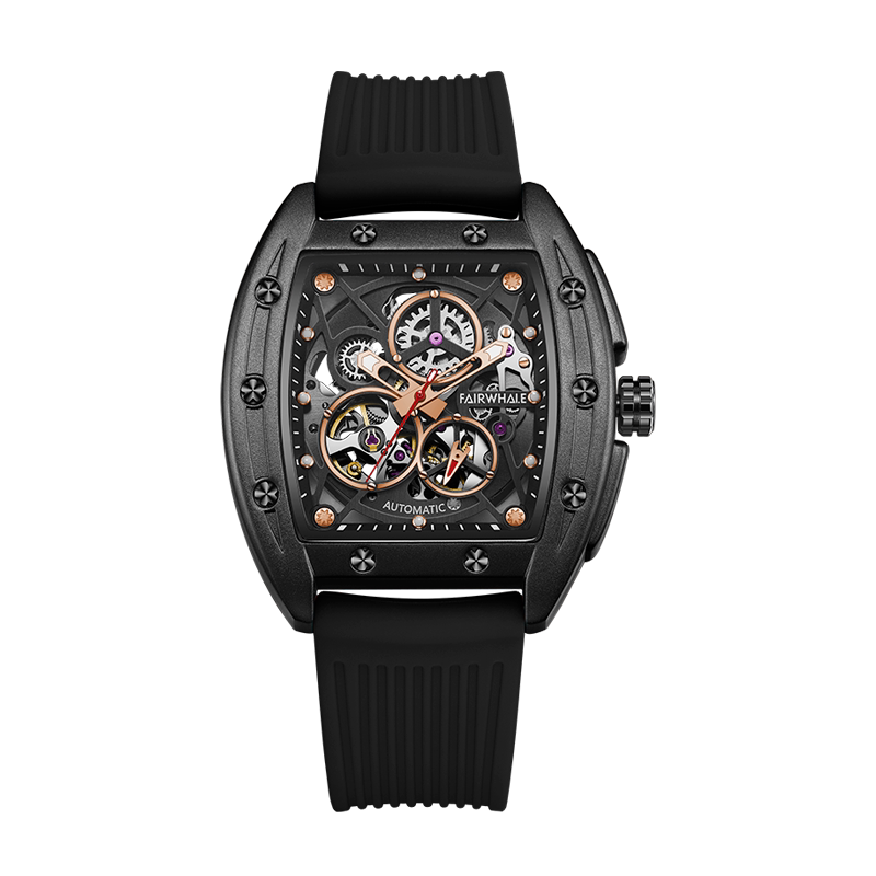 马克华菲男士男款正品牌全机械表 马克华菲手表国产腕表