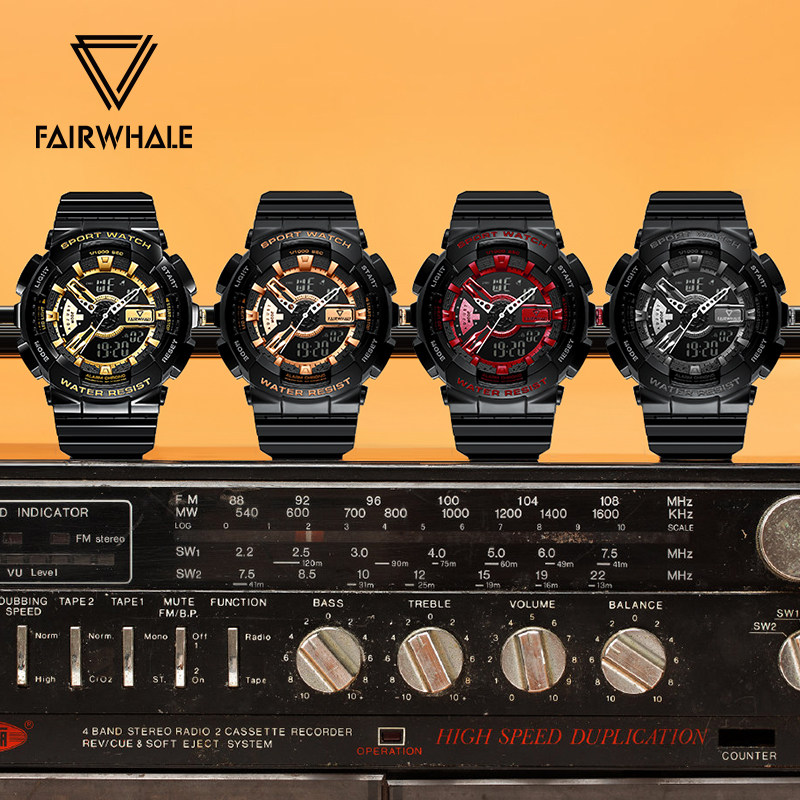 马克华菲电子男士十大高中潮流手表 马克华菲手表国产腕表