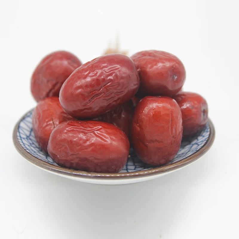新疆特产红枣若羌免洗灰枣灰枣零食新疆大红枣500克独立包装