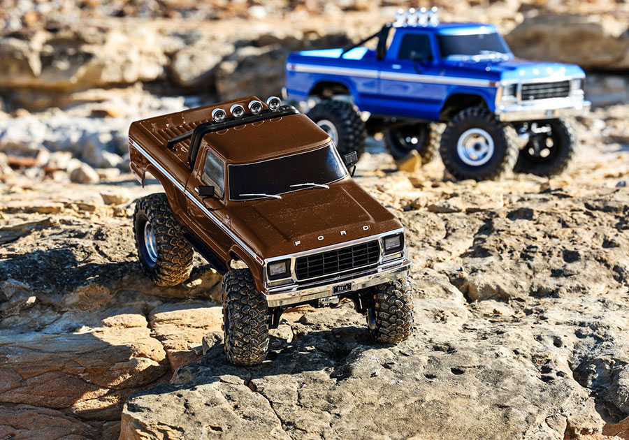 TRAXXAS新品F150皮卡加高穿越遥控电动TRX4攀爬车越野四驱92046-4 - 图1