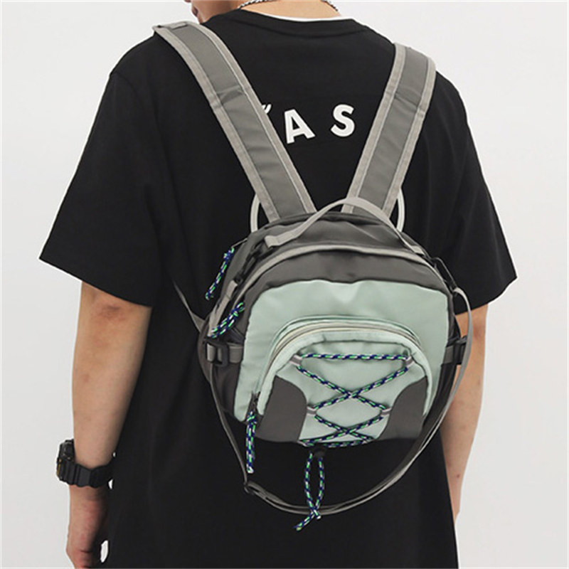 女休闲爬山母婴迷你妈咪外出双肩包 圣利威双肩背包