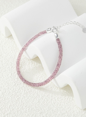 ADHORA S925银暮仙女紫钱袋子网红首饰百搭显白紫气东来送女友