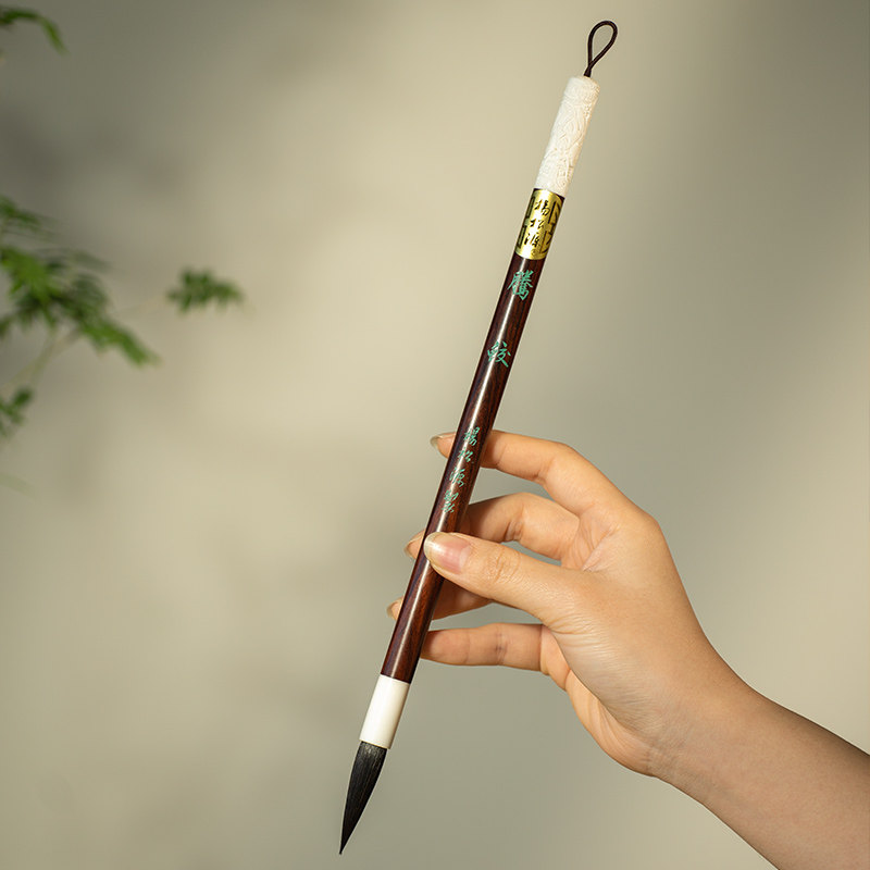 善琏湖笔 腾蛟化龙起凤 毛笔套装轻工大国工匠杨松源亲制大师级高档毛笔礼盒纯狼毫纯紫毫书法笔国画湖笔大楷,淘宝优惠券,粉丝福利购,淘宝优惠卷