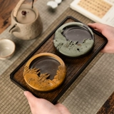 【Подощерский продукт】 Шанлиан озеро Пен Чжук Чжук Чук-Штоун ручной работы сырой камень День отца День отца Маленькая мультипликационная щетка каллиграфия Высококачественное исследование четыре сокровища.