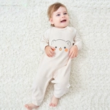 Детская осенняя пижама для новорожденных подходит для мужчин и женщин для девочек, лонгслив, боди, 3-6 мес.