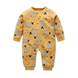 Детская осенняя пижама для новорожденных подходит для мужчин и женщин для девочек, лонгслив, боди, 3-6 мес.