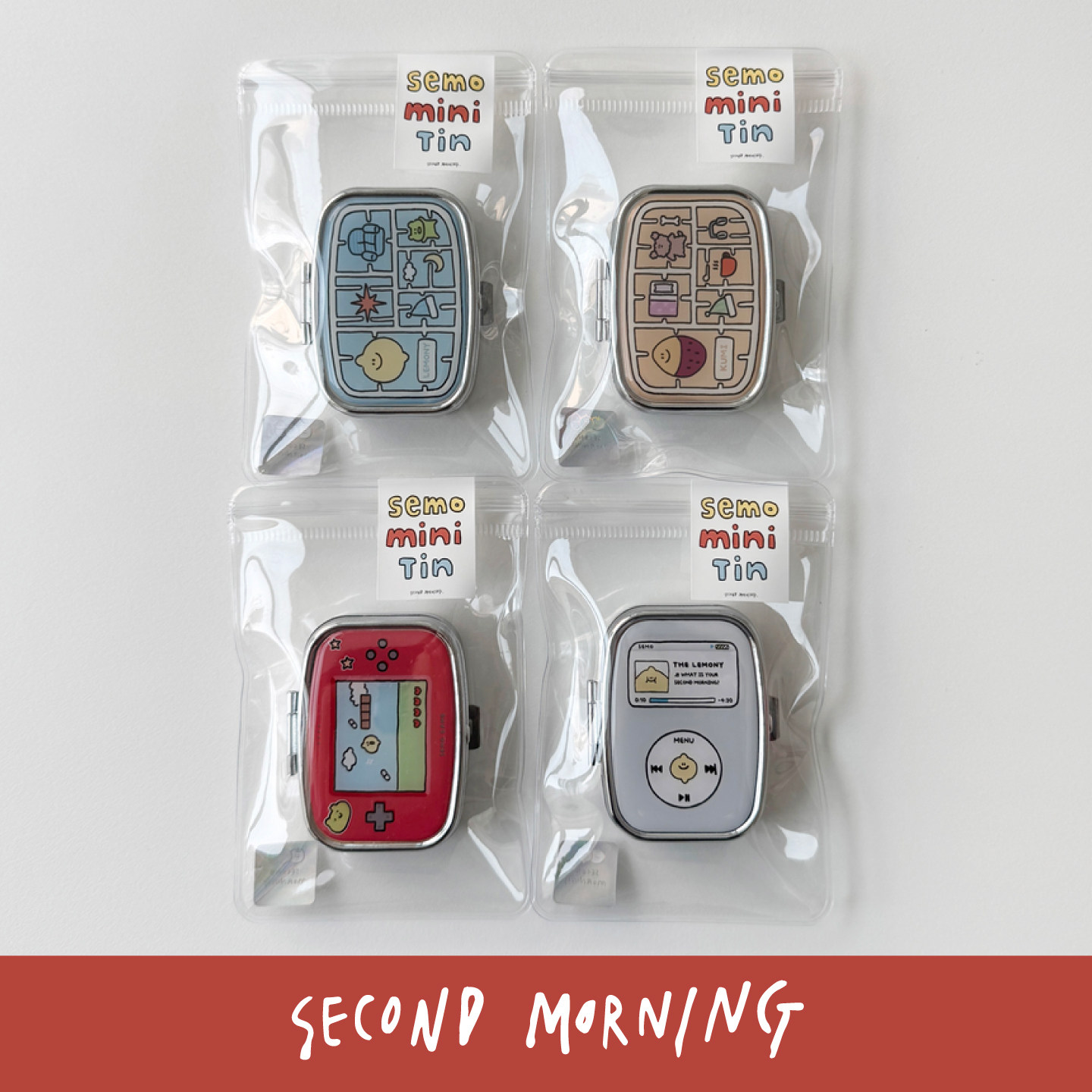 幸会潮玩 Second Morning-迷你收纳铁盒便携维生素药盒随身携带盒,淘宝优惠券,粉丝福利购,淘宝优惠卷