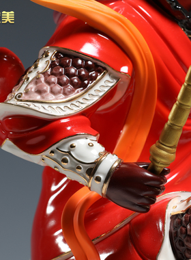 微美陶瓷多尺寸祥云赵公明坐像