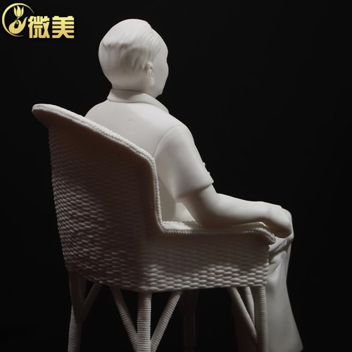 微美陶瓷邓小平摆件邓小平瓷像半身像站像坐像现代人物工艺品雕塑 - 图2