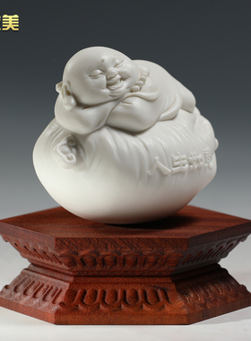 微美实木木质六角八角多边形底座工艺品摆件佛像花瓶木座增垫加高