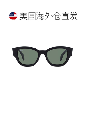 自营ray-banRay Ban Jorge Green方形男女通用太阳镜RB7681S 901/