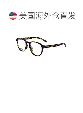 自营Hugo Boss Men's 51 mm Brown Opticals - dark havana white