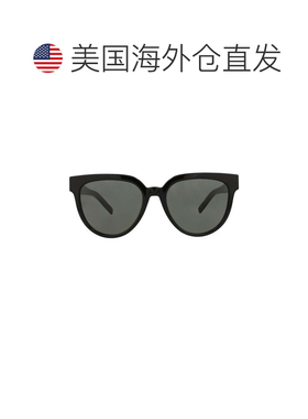 自营saint laurent猫眼框醋酸板材太阳镜-灰色 美国奥莱直发