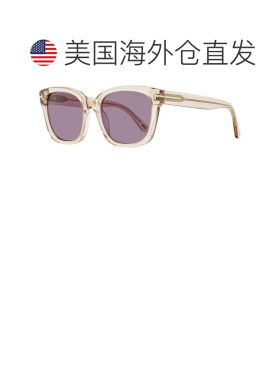 自营Tom Ford Women's Haylay Sunglasses TF1216 72Y Transparen