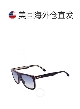 美国直邮Carrera 蓝色渐变金色眉线男士太阳镜 CARRERA 267/S 0M4